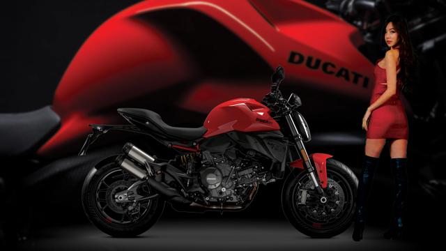 Ducati ចាប់ផ្តើមផលិតម៉ូតូ Monster ដែលបំពាក់ម៉ាស៊ីន V2 ថ្មី