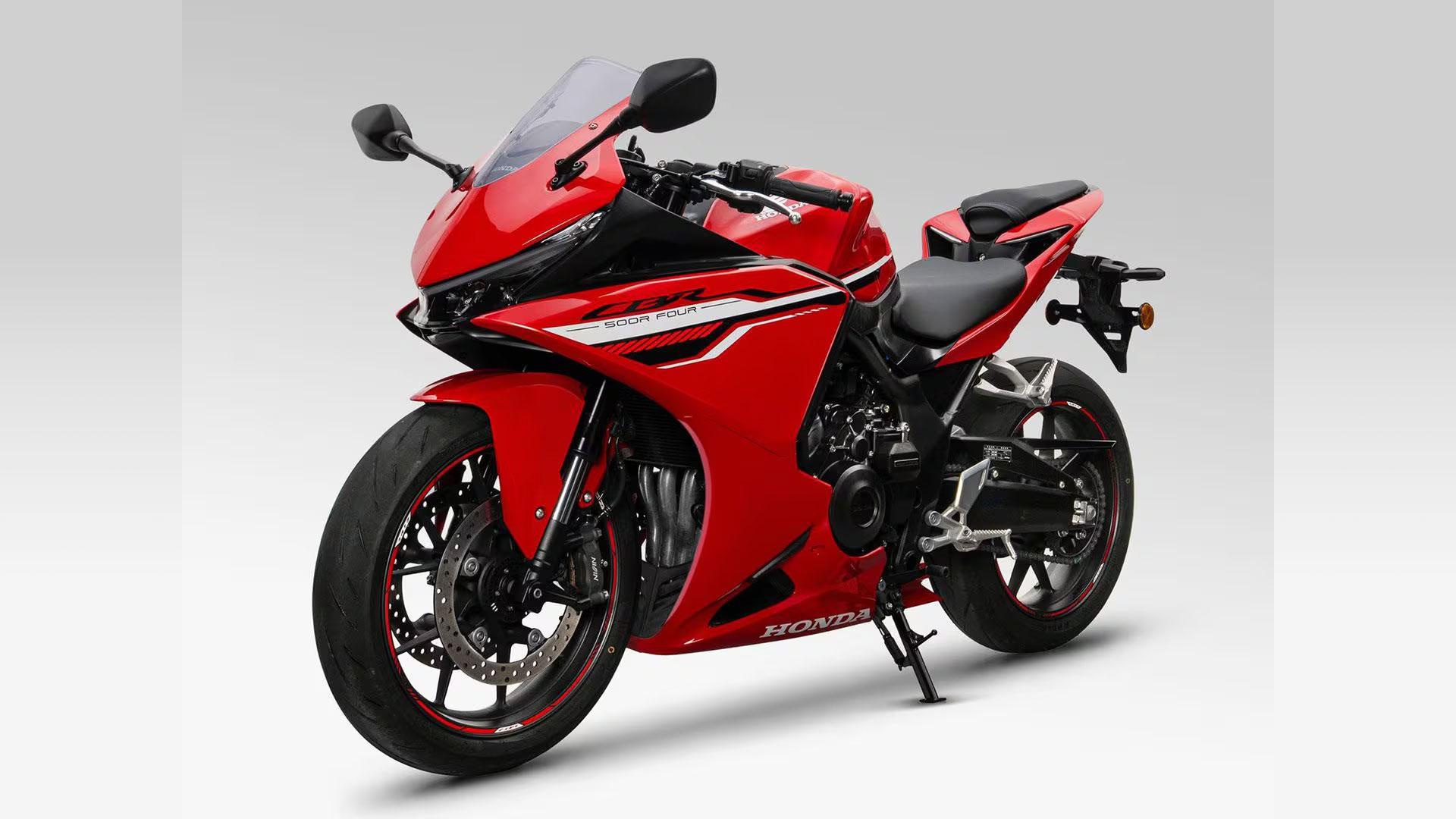 លក្ខណៈបច្ចេកទេសដំបូងរបស់ Honda CBR500R Four ត្រូវបានបង្ហាញ