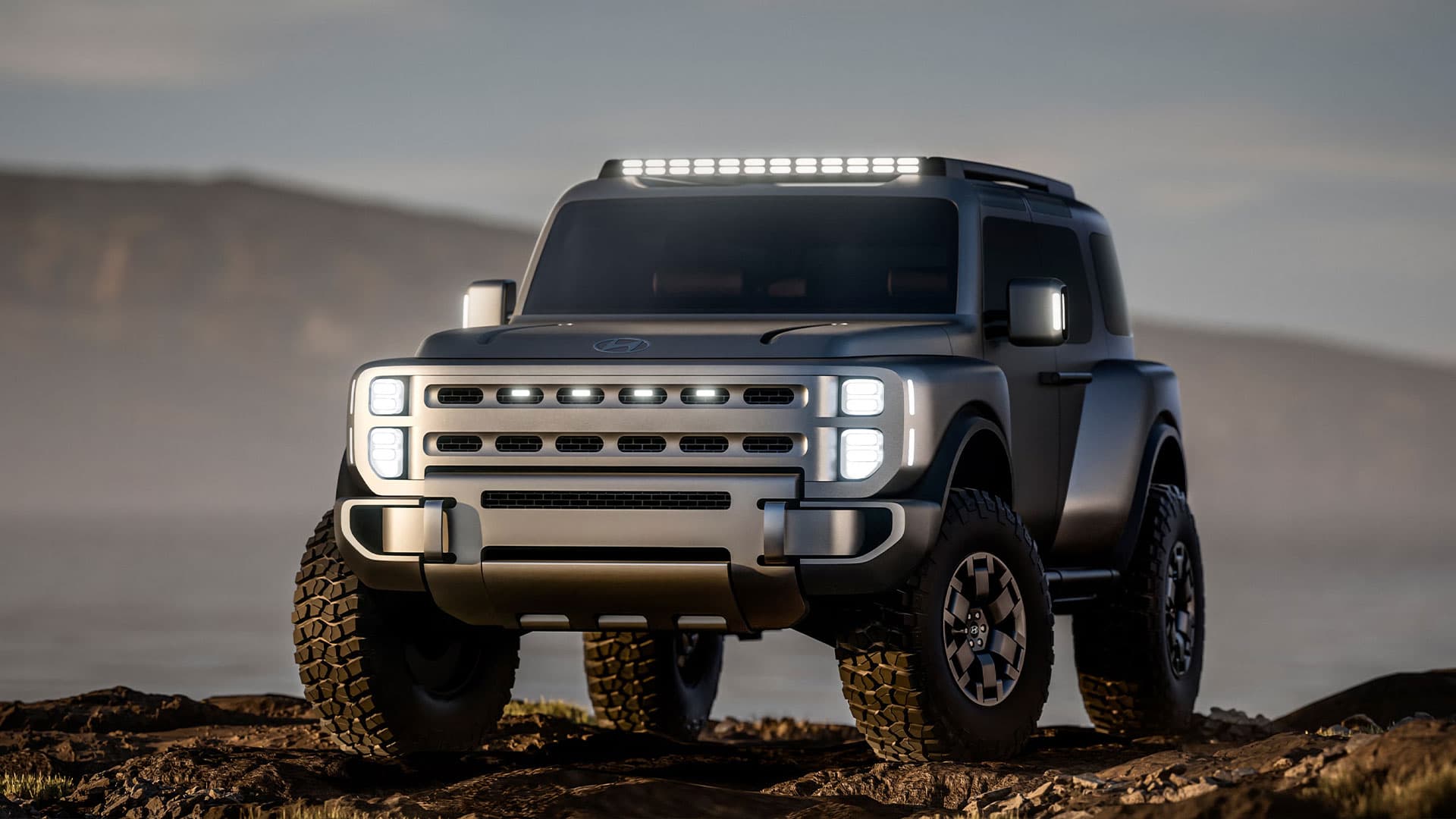 រថយន្តគំរូ Hyundai Boulder មានរូបរាងស្រដៀង Ford Bronco ហើយនឹងក្លាយជាមូលដ្ឋានសម្រាប់ផលិតរថយន្ត Truck