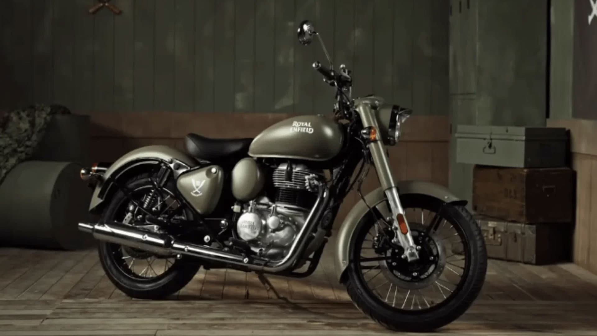 ក្រុមហ៊ុន Royal Enfield ដាក់បង្ហាញម៉ូឌែលថ្មី Classic 350 Gorkha Edition
